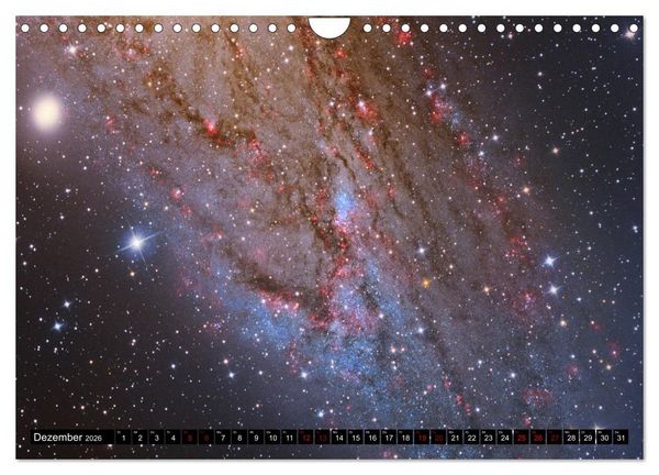 Produktbild: Galaxien des Nordhimmels (Wandkalender 2026 DIN A4 quer), CALVENDO Monatskalender