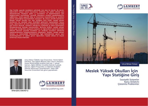 Produktbild: Meslek Y&uuml;ksek Okullar&iquest; &iquest;&ccedil;in Yap&iquest; Stati&iquest;ine Giri&iquest;
