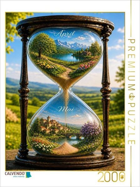 CALVENDO Puzzle Geboren aus Blütenduft | 2000 Teile Lege-Größe 90 × 67 cm Foto-Puzzle für glückliche Stunden