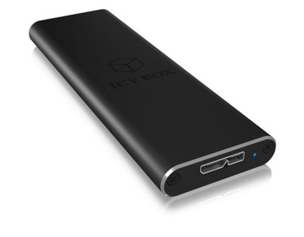 RAIDSONIC ICY BOX Externes USB 3.0 Gehäuse für M.2 SATA SSD