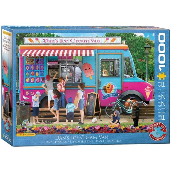 Puzzle 1000 Teile - Dan's Ice Cream Van by Normand