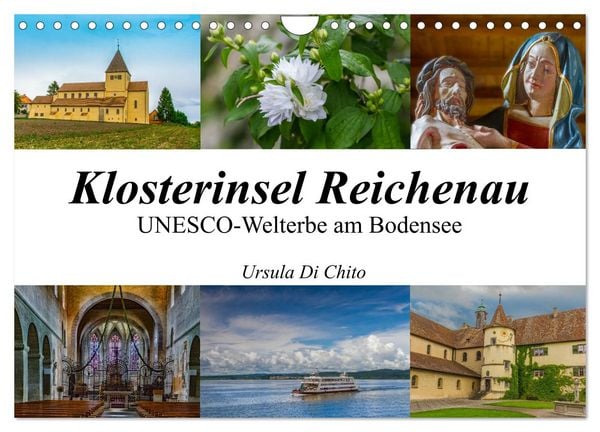 Produktbild: Klosterinsel Reichenau - UNESCO-Welterbe am Bodensee (Wandkalender 2026 DIN A4 quer), CALVENDO Monatskalender