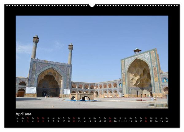 Produktbild: IRAN 2026 (hochwertiger Premium Wandkalender 2026 DIN A2 quer), Kunstdruck in Hochglanz