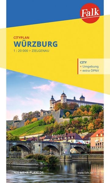 Falk Cityplan Würzburg 1:15.000, Sonstige von , MairDuMont, 9783827900722