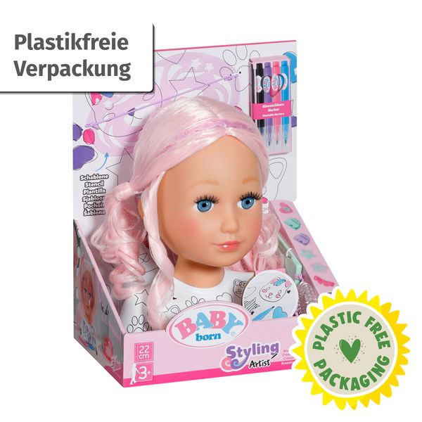 BABY born Stylingkopf Kreativ
