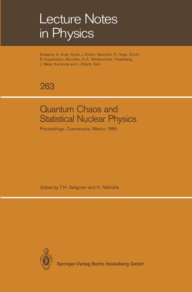 Produktbild: Quantum Chaos and Statistical Nuclear Physics