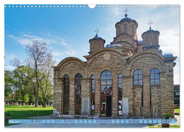 Produktbild: Moscheen und Kirchen im Kosovo (Wandkalender 2027 DIN A3 quer), CALVENDO Monatskalender