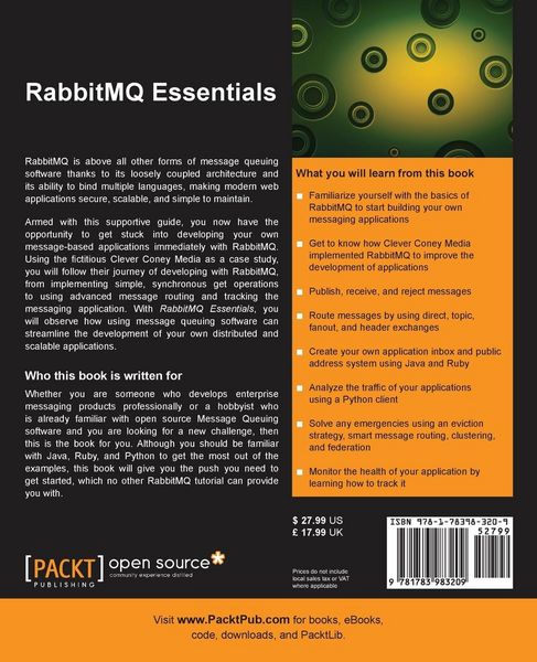 Produktbild: Rabbitmq Essentials