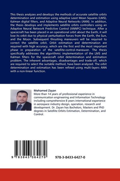 Produktbild: Satellite Orbits Estimation, Determination, and Control