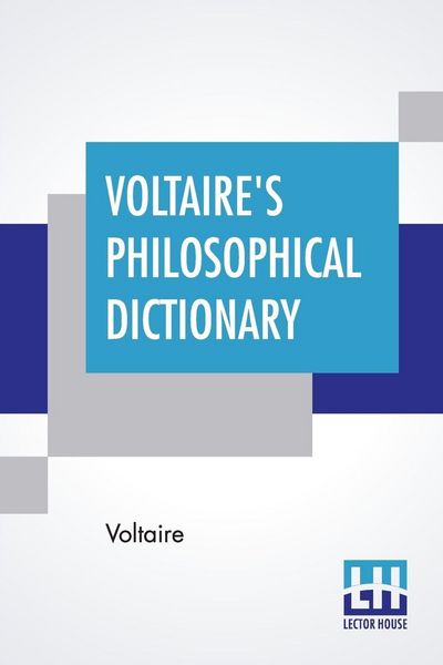 Produktbild: Voltaire's Philosophical Dictionary