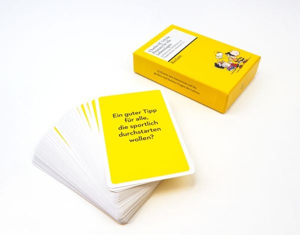 Peanuts für alle Lebenslagen. 52 Karten mit Weisheiten von Charlie Brown, Snoopy & Co.