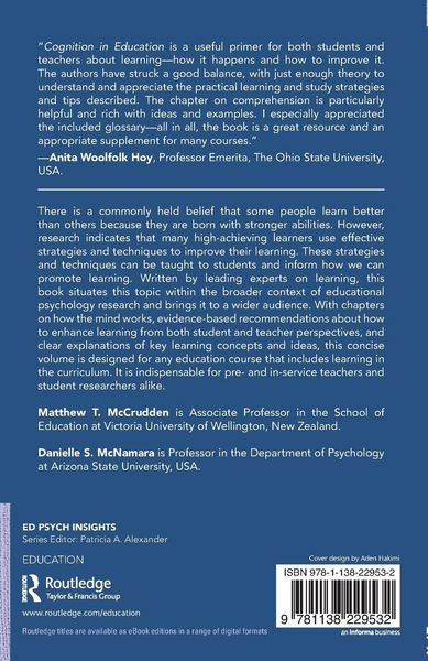 Produktbild: Cognition in Education