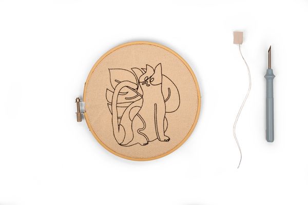 Produktbild: Cat Punch Needle Kit