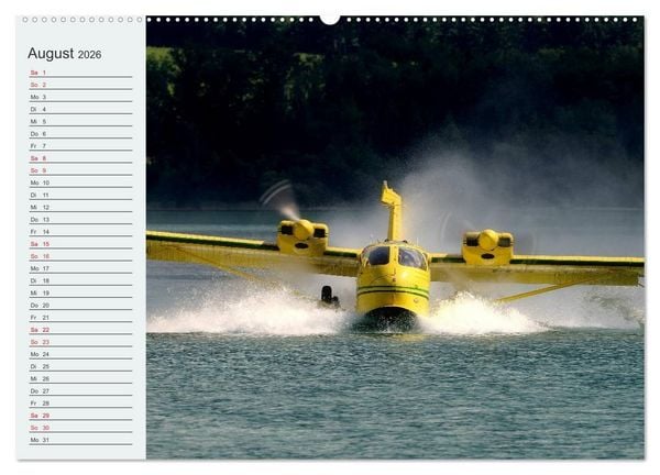 Produktbild: Faszination Wasserflugzeuge (hochwertiger Premium Wandkalender 2026 DIN A2 quer), Kunstdruck in Hochglanz