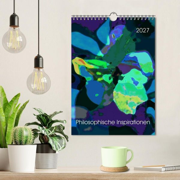 Produktbild: Philosophische Inspirationen Wandkalender 2027 (Wandkalender 2027 DIN A4 hoch), CALVENDO Monatskalender
