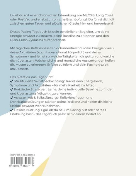 Produktbild: Mein Energiemoment - Pacing Tagebuch