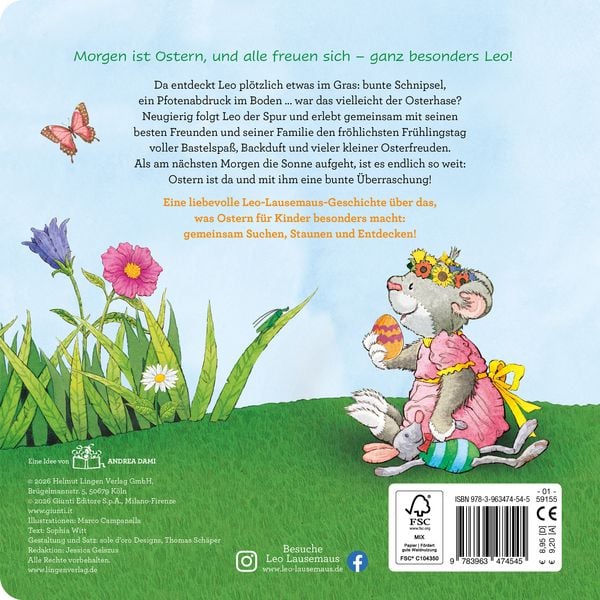 Produktbild: Leo Lausemaus und die Oster&uuml;berraschung