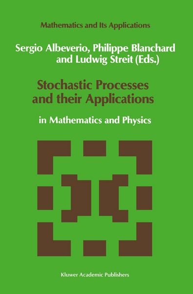 Produktbild: Stochastic Processes and their Applications