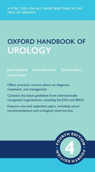 Produktbild: Oxford Handbook of Urology