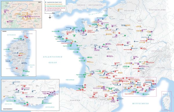 Produktbild: In 225 Reisen durch Frankreich