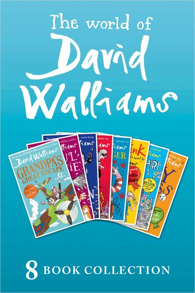 Produktbild: The World of David Walliams: 8 Book Collection (The Boy in the Dress, Mr Stink, Billionaire Boy, Gangsta Granny, Ratburger, Demon Dentist, Awful Aunti