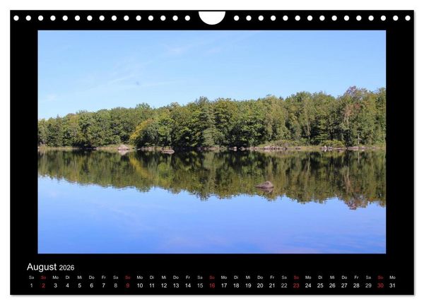 Produktbild: Schweden 2026 (Wandkalender 2026 DIN A4 quer), CALVENDO Monatskalender
