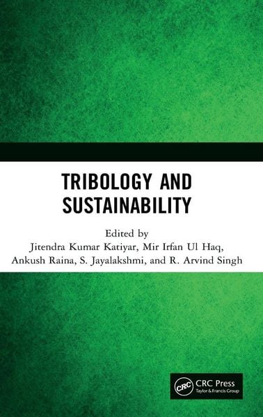 Produktbild: Tribology and Sustainability