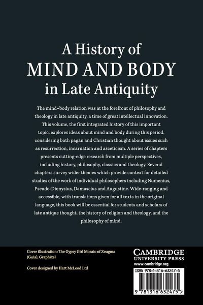 Produktbild: A History of Mind and Body in Late Antiquity