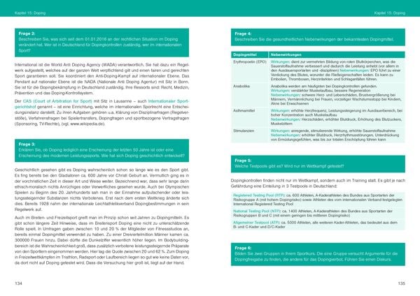 Produktbild: Optimales Sportwissen -&nbsp;Lösungsbuch