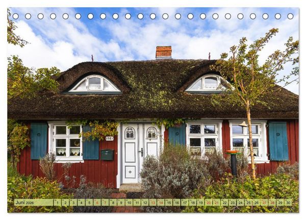Produktbild: Fischland-Dar&szlig;-Zingst 2026 Impressionen einer Halbinsel (Tischkalender 2026 DIN A5 quer), CALVENDO Monatskalender