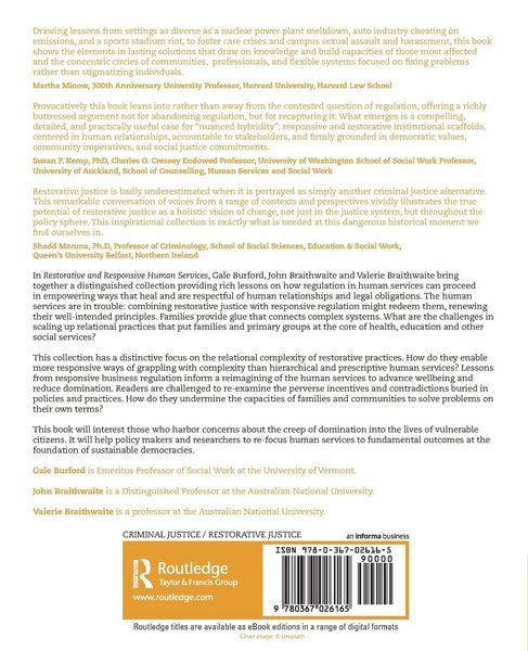 Produktbild: Restorative and Responsive Human Services