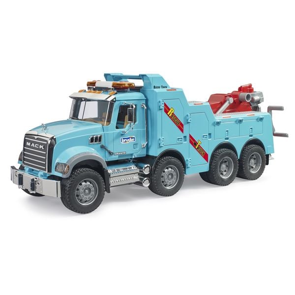 Produktbild: BRUDER - MACK Granite Berge und Abschlepp-LKW mit L+S Modul