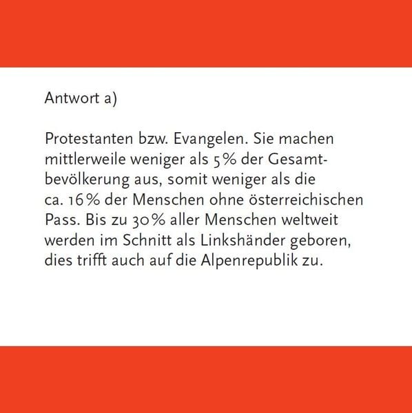Produktbild: Unn&uuml;tzes Wissen &Ouml;sterreich