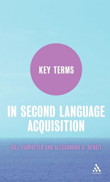 Produktbild: Key Terms in Second Language Acquisition