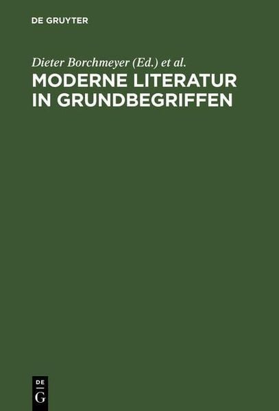 Produktbild: Moderne Literatur in Grundbegriffen