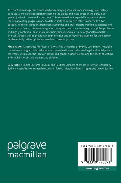 Produktbild: Rethinking Transitional Gender Justice