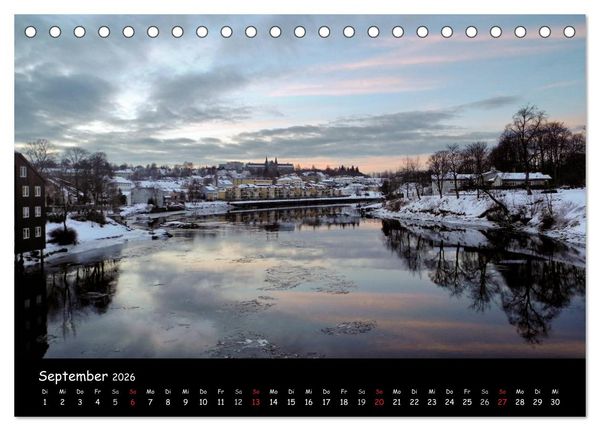 Produktbild: Norwegen (Tischkalender 2026 DIN A5 quer), CALVENDO Monatskalender