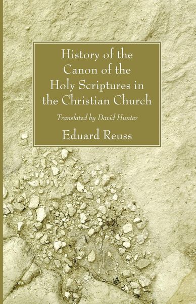 Produktbild: History of the Canon of the Holy Scriptures in the Christian Church