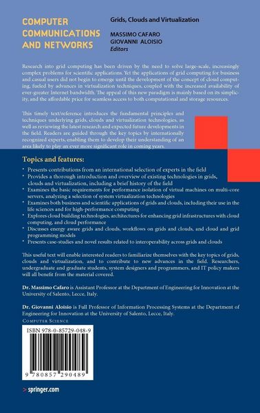Produktbild: Grids, Clouds and Virtualization
