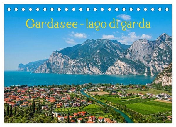 Produktbild: Gardasee - lago di Garda by Sascha Ferrari (Tischkalender 2026 DIN A5 quer), CALVENDO Monatskalender