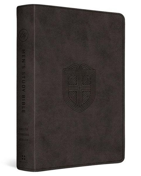Produktbild: ESV Men's Study Bible (Trutone, Charcoal, Shield Design)