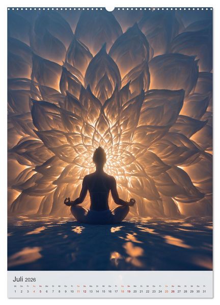 Produktbild: Spirituelle Reise (Wandkalender 2026 DIN A2 hoch), CALVENDO Monatskalender