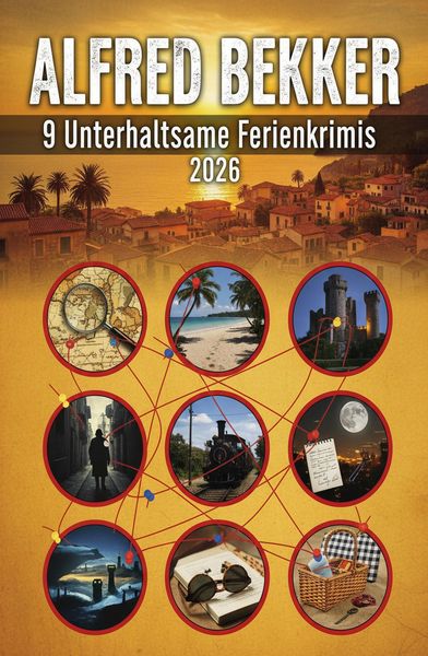 Produktbild: 9 Unterhaltsame Ferienkrimis 2026