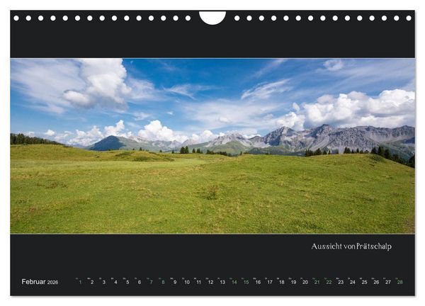 Produktbild: Arosa Panorama (Wandkalender 2026 DIN A4 quer), CALVENDO Monatskalender