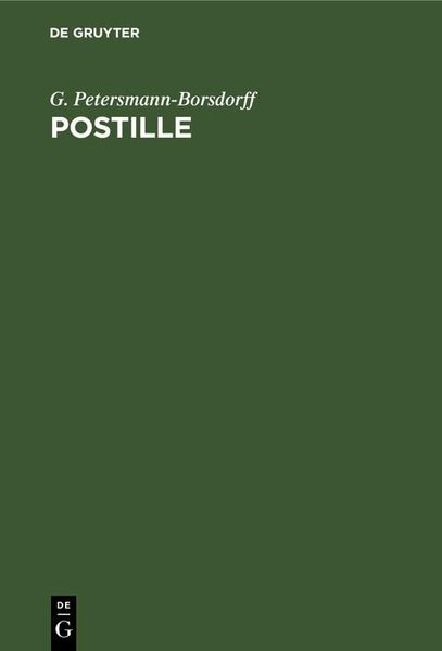 Produktbild: Postille
