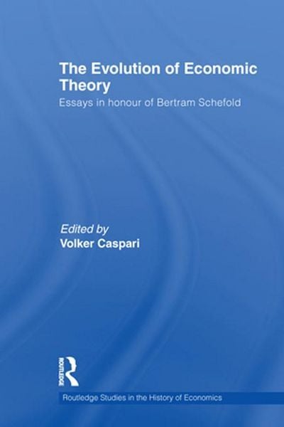 Produktbild: The Evolution of Economic Theory
