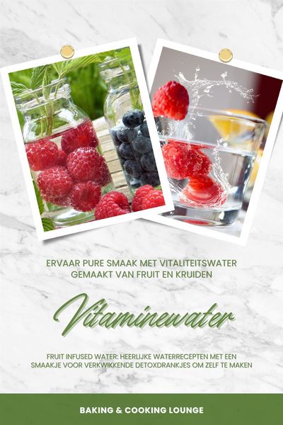 Produktbild: Vitaminewater: Ervaar pure smaak met vitaliteitswater gemaakt van fruit en kruiden (Fruit Infused Water: Heerlijke waterrecepten met een smaakje voor