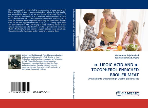 Produktbild: &iquest;- Lipoic Acid and &iquest;-Tocopherol Enriched Broiler Meat