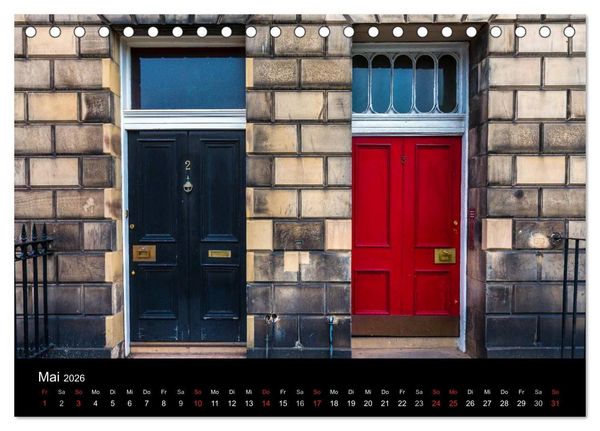 Produktbild: Faszination Edinburgh (Tischkalender 2026 DIN A5 quer), CALVENDO Monatskalender