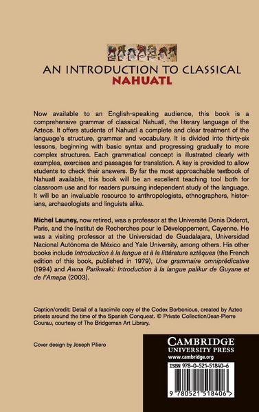 Produktbild: An Introduction to Classical Nahuatl
